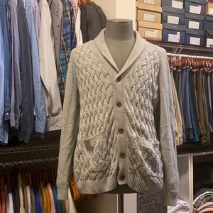 Tasso Elba Sweaters Mens Tasso Elba Quilted Cardigan Sweater